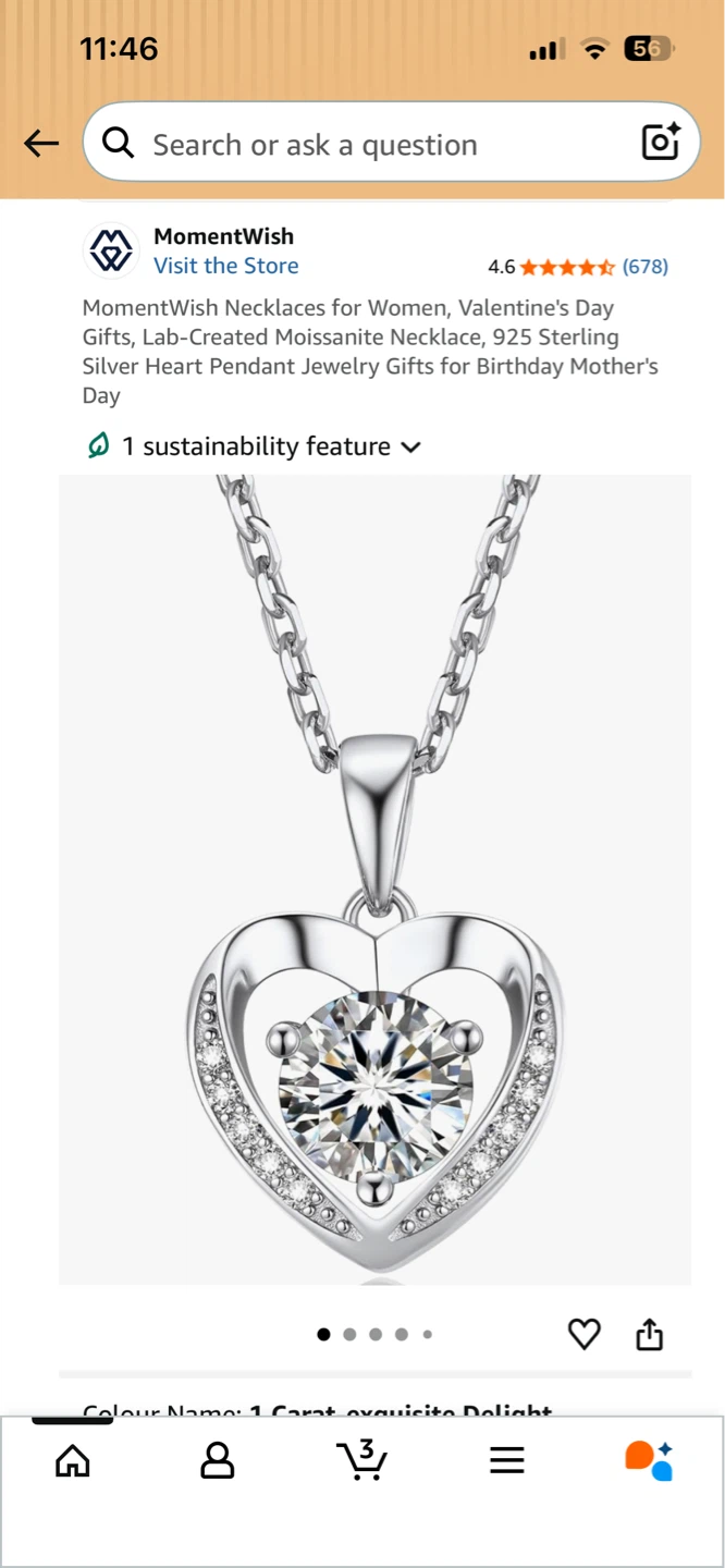KRKC Heart Pendant Necklace - photo 2