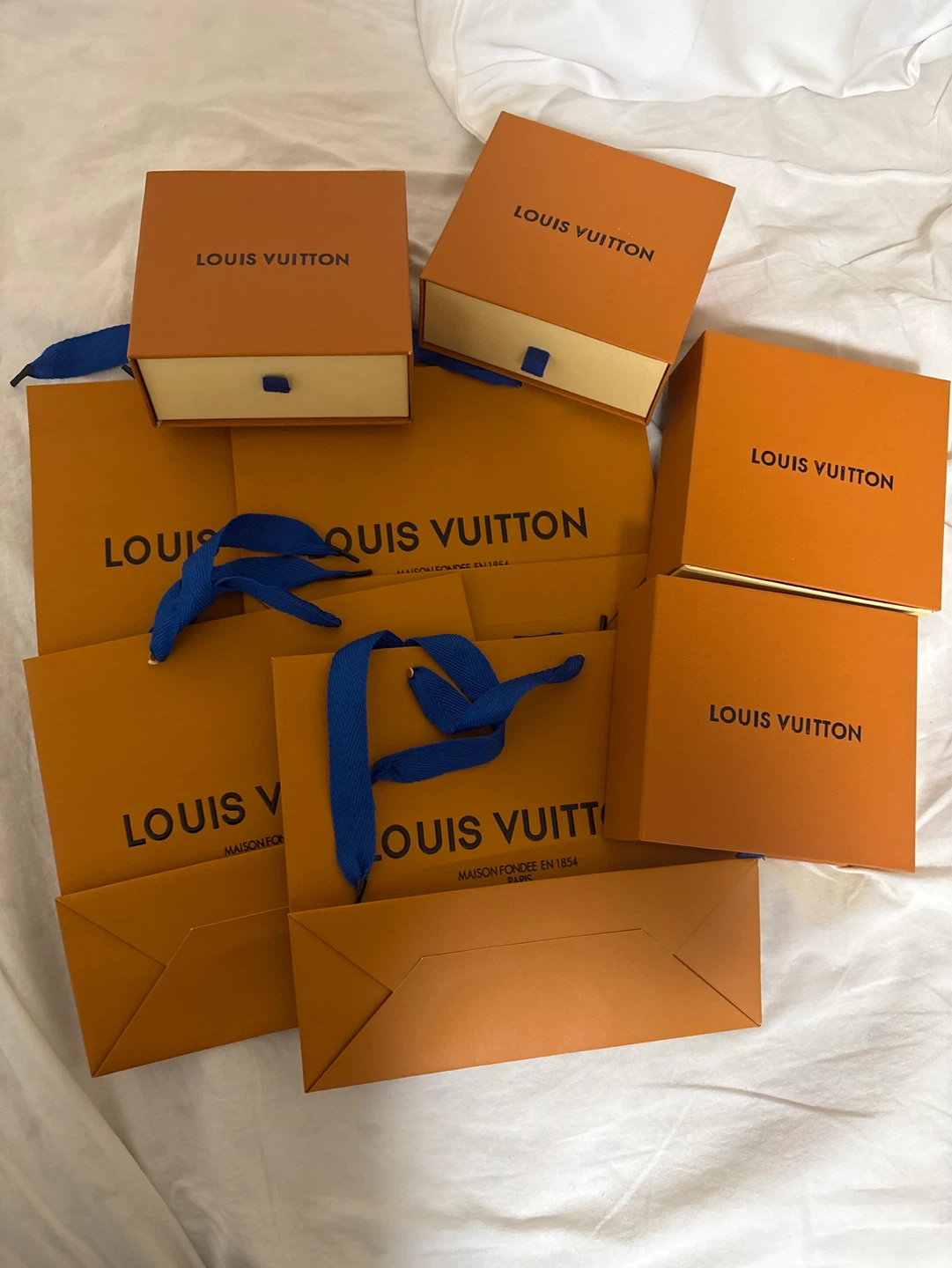 Louis Vuitton Gift Boxes and Shopping Bags