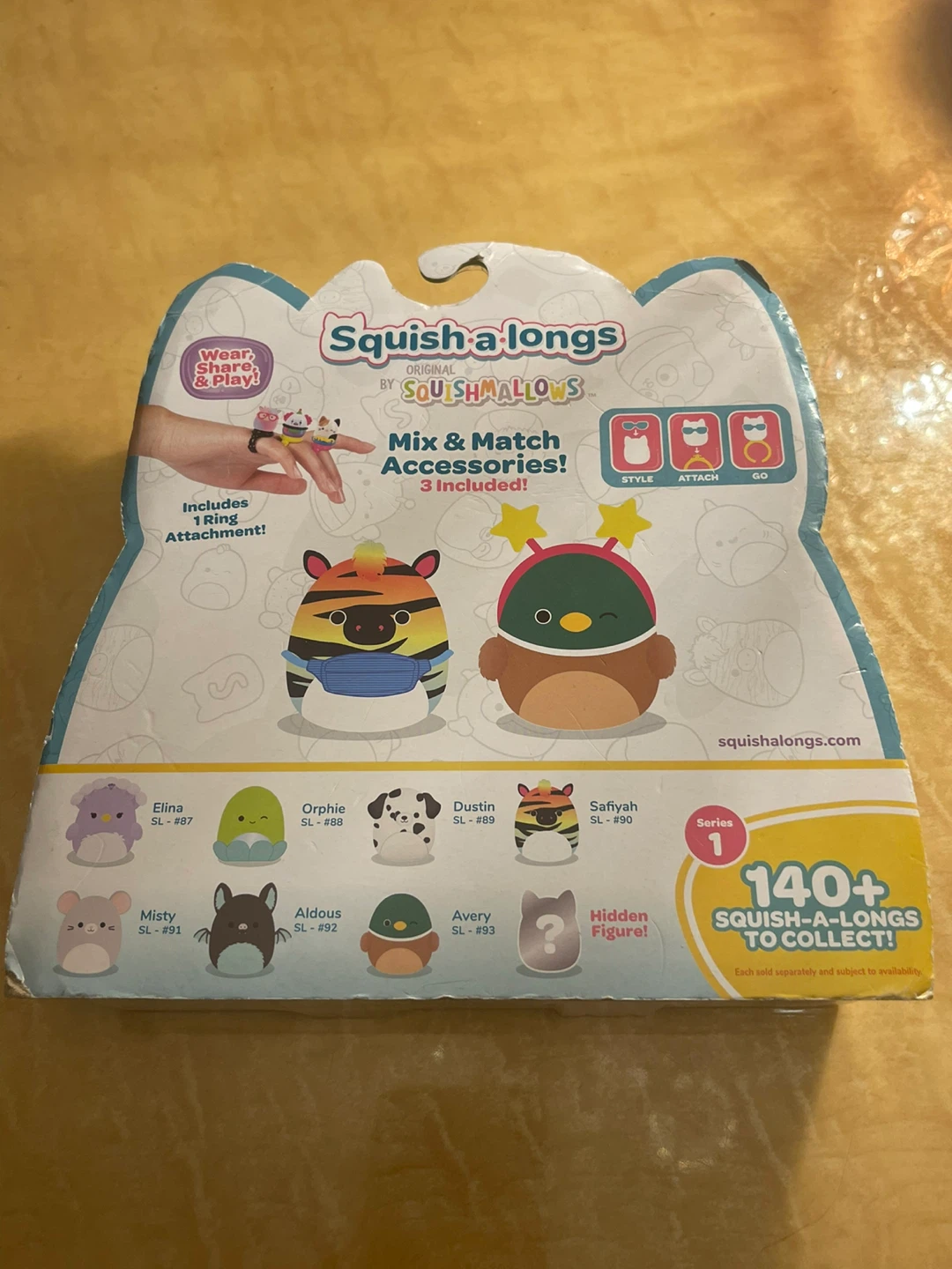 Squishmallows Squish-a-longs Mix & Match Accessories Set - photo 2