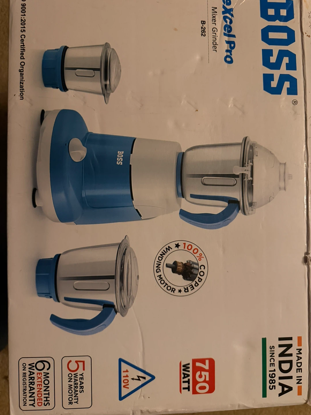 BOSS Excel Pro Mixer Grinder