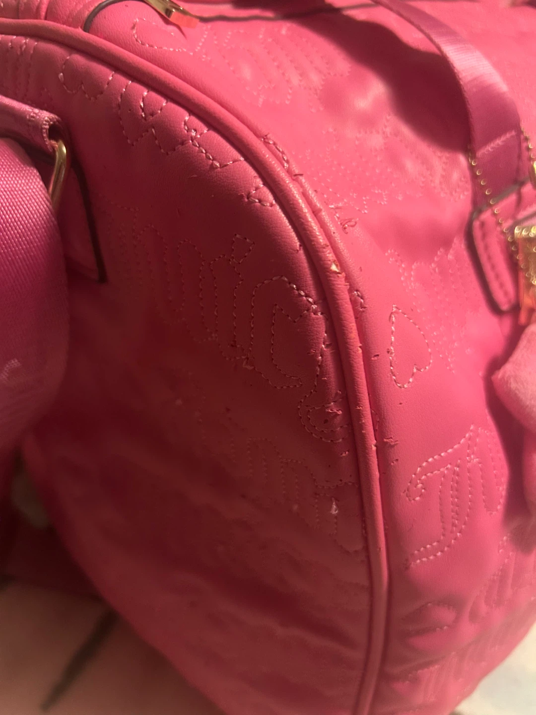 Juicy Couture Pink Weekender Duffel Bag - photo 5