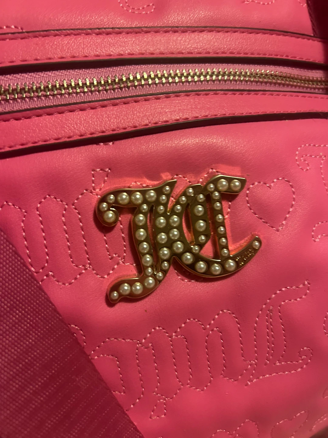 Juicy Couture Pink Weekender Duffel Bag - photo 2
