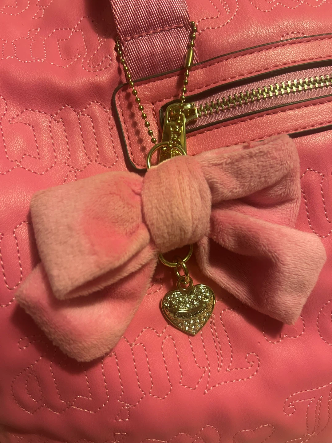 Juicy Couture Pink Weekender Duffel Bag - photo 3