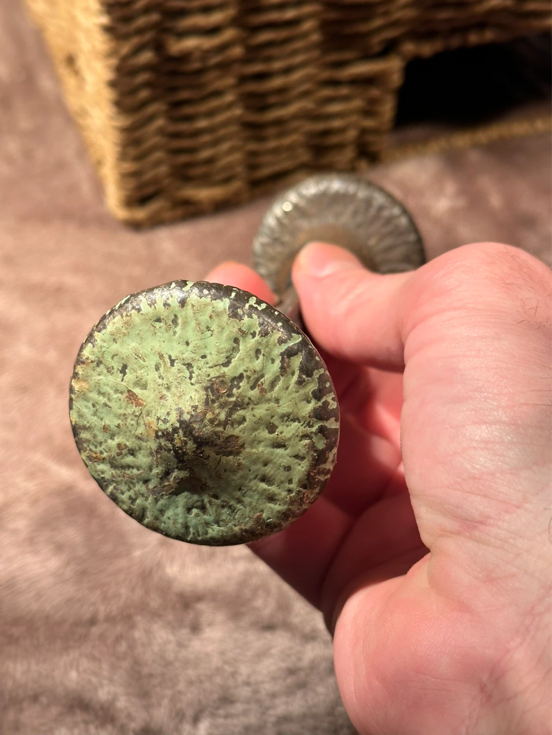 Victorian Solid Metal Door knob - photo 3