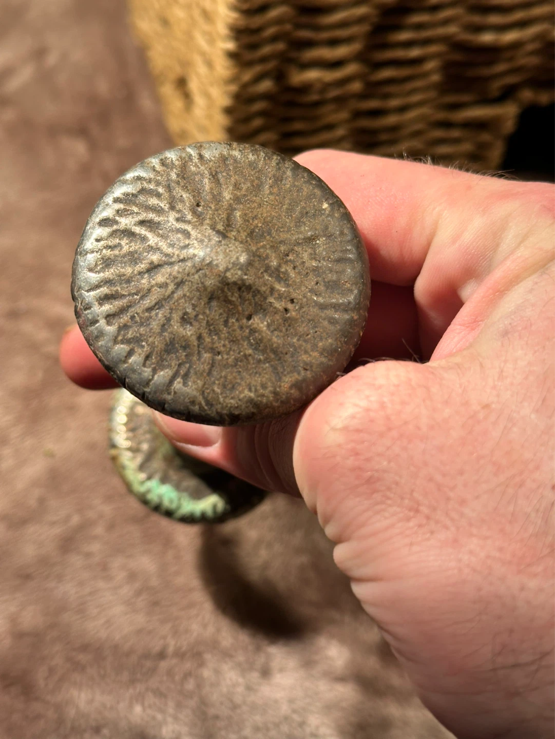 Victorian Solid Metal Door knob - photo 2