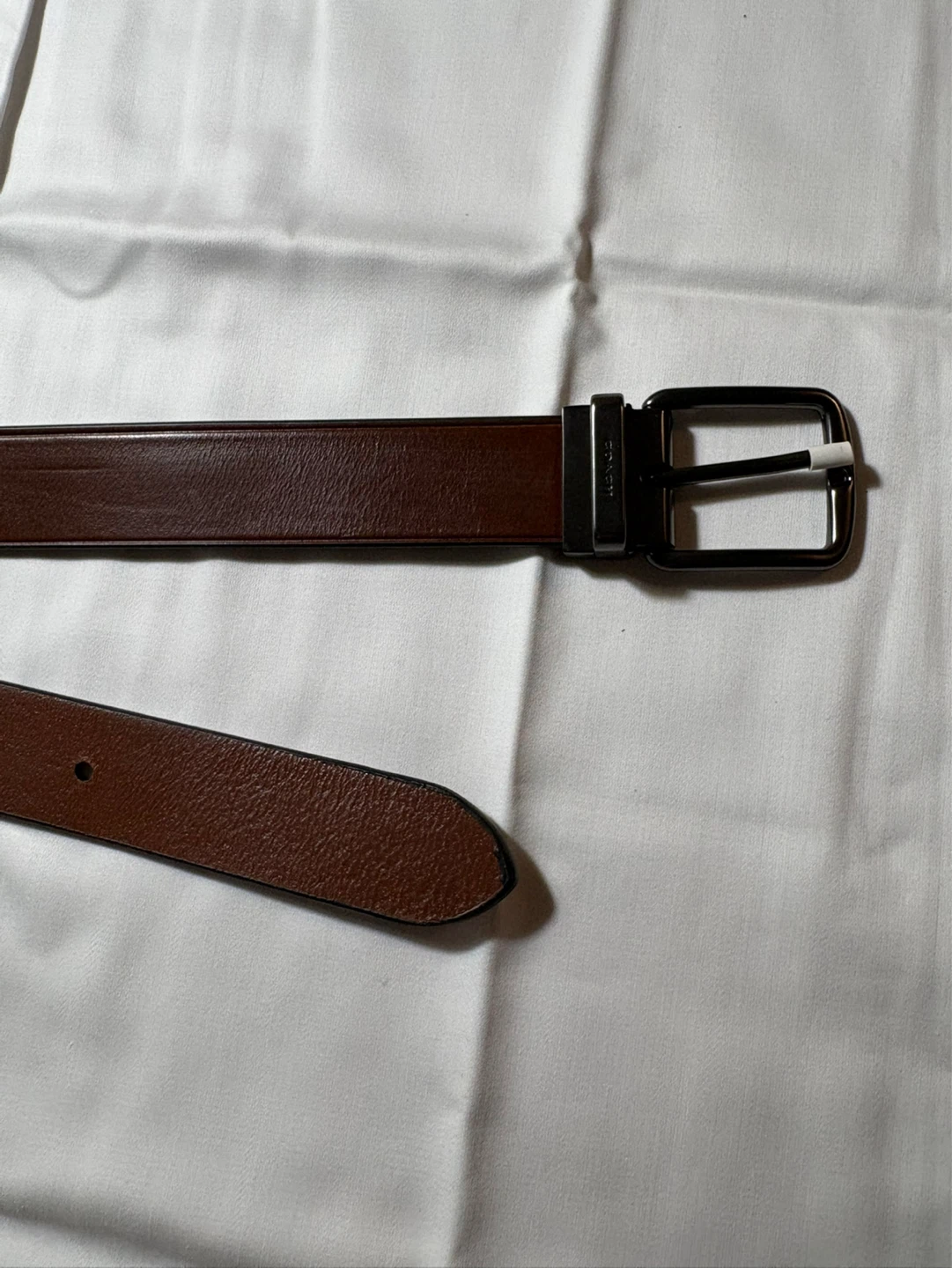 Brand new Coach brown leather Belt