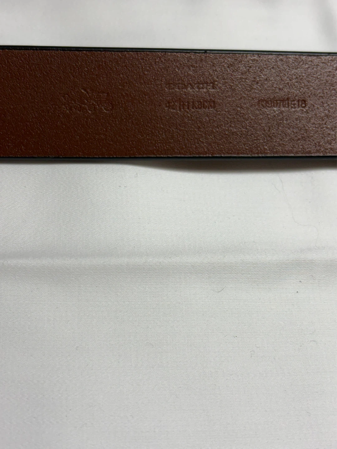 Brand new Coach brown leather Belt - photo 4