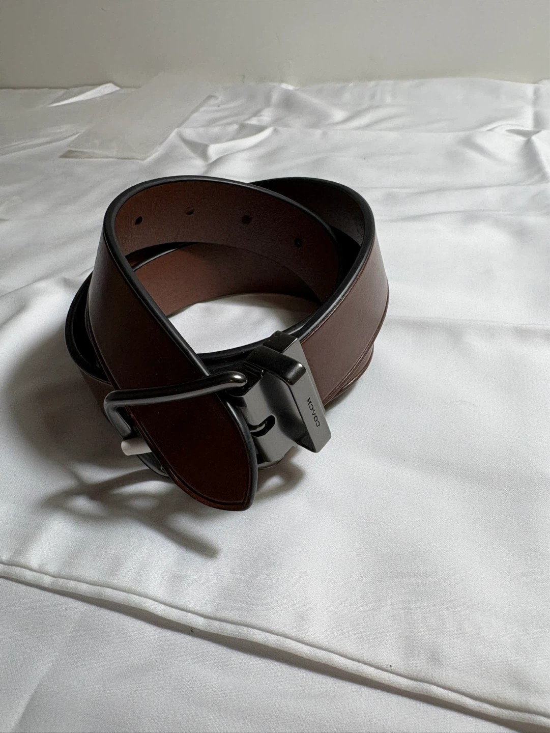 Brand new Coach brown leather Belt - photo 3
