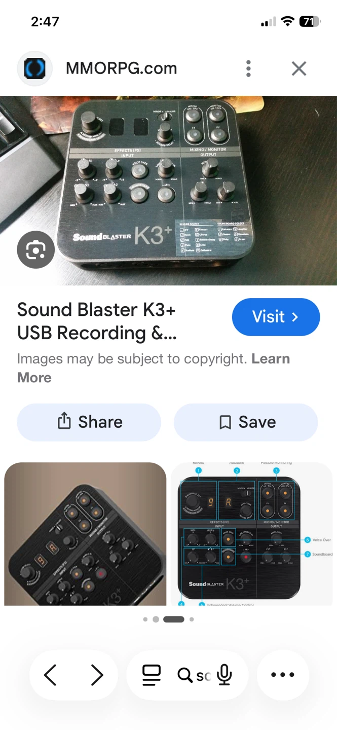 Creative Sound Blaster K3+ USB Recording Mixer - photo 5