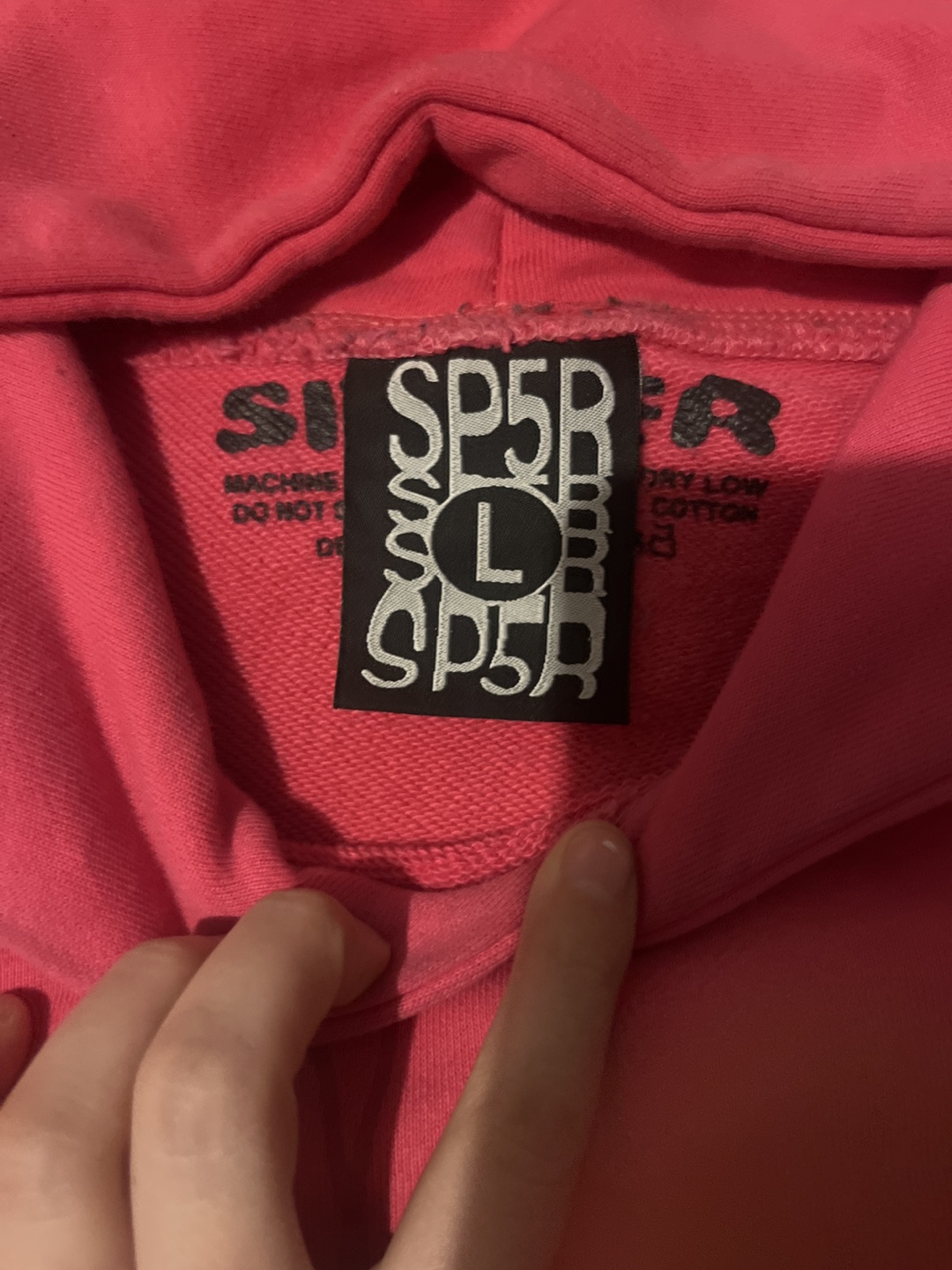 SP5DER Pink Hoodie - photo 2