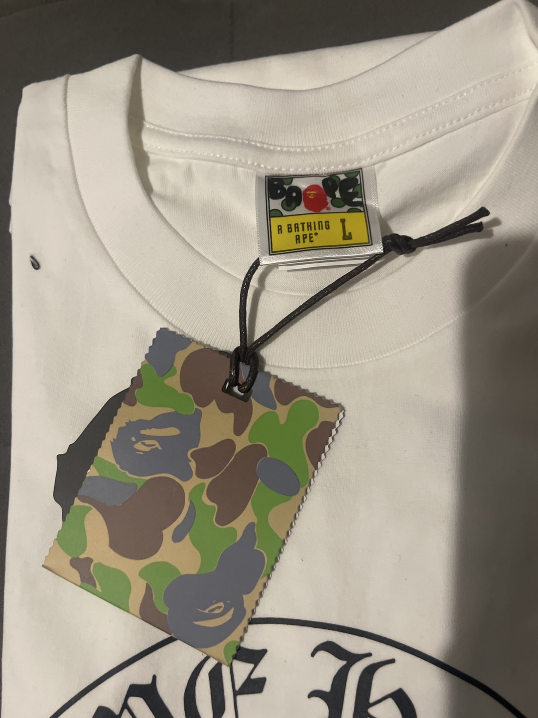 A Bathing Ape Baby Milo Chrome Hearts T-Shirt - photo 2