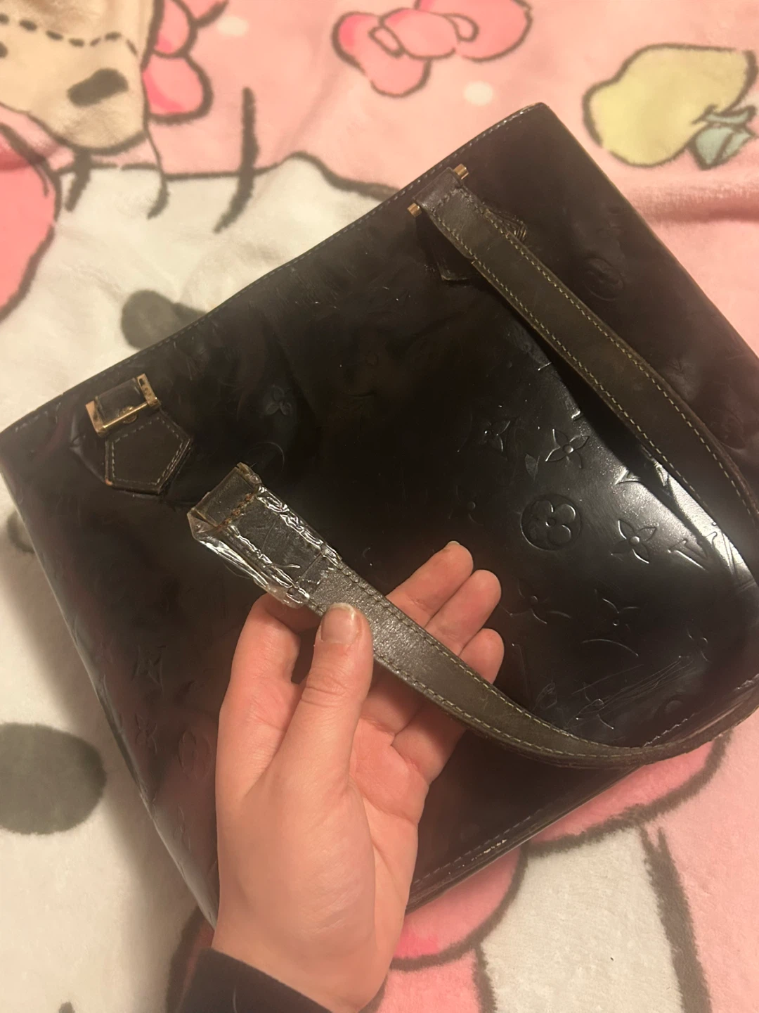 Louis Vuitton Vintage Vernis Houston Bag - photo 4