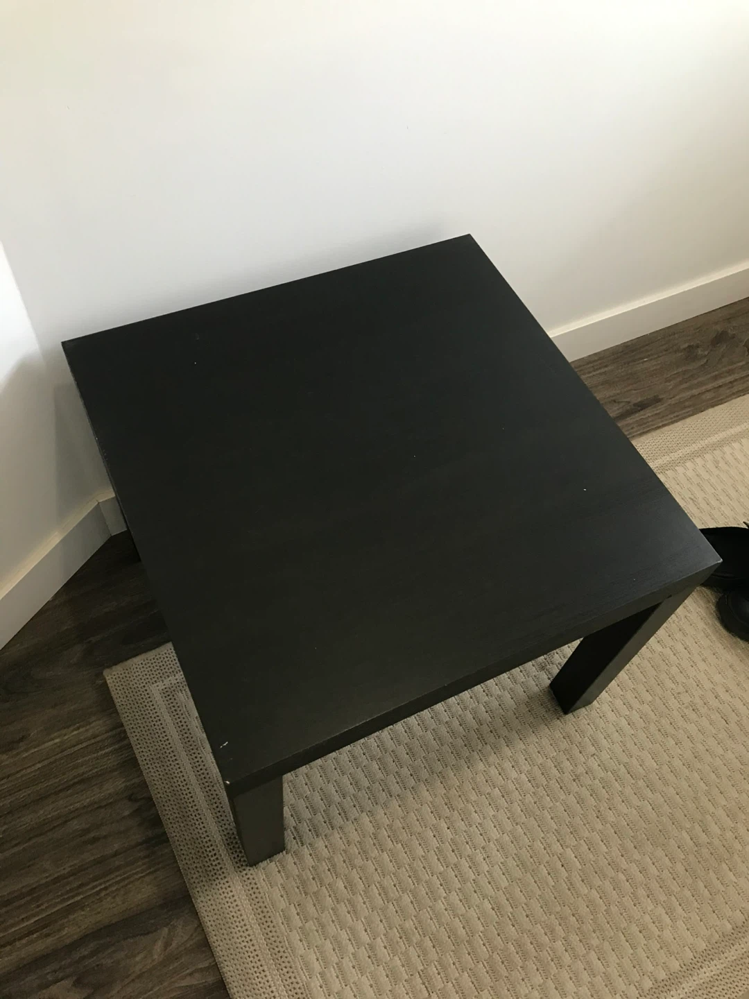 Black Square Side Table - photo 4