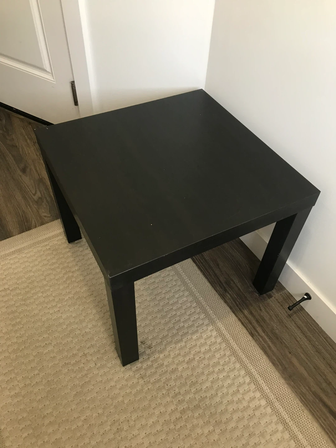 Black Square Side Table - photo 3