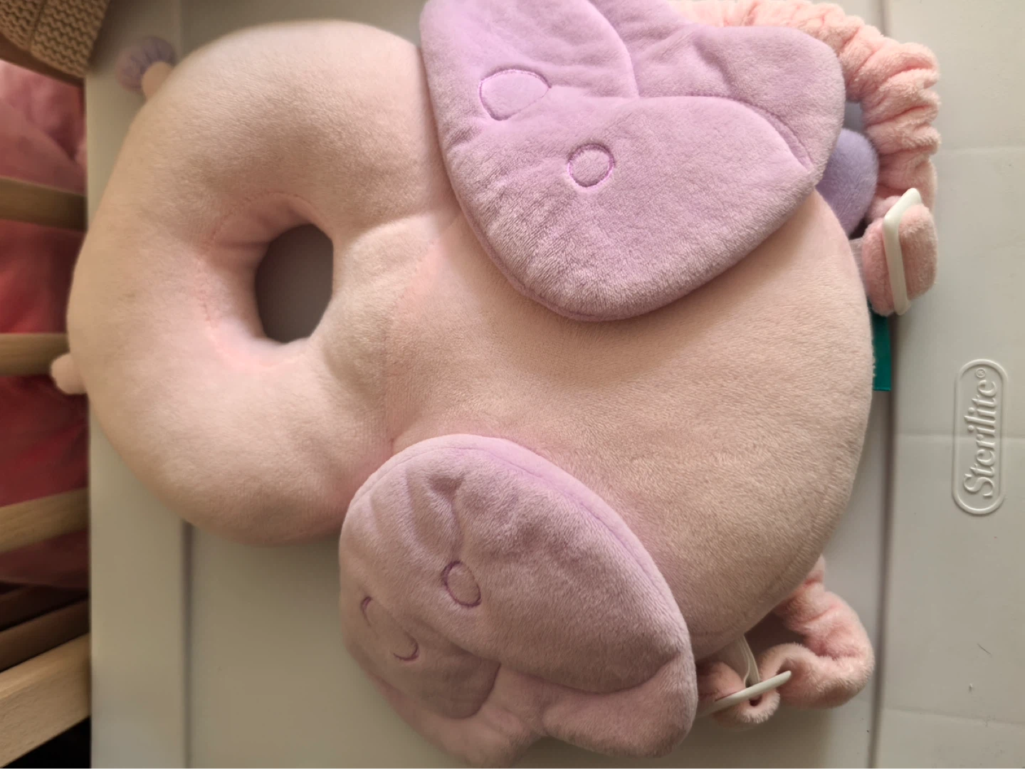 Pink Baby Pillow