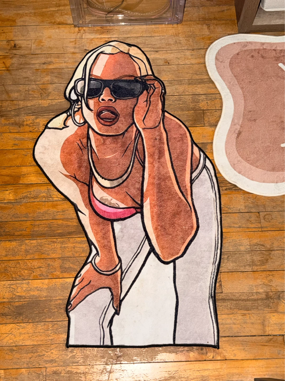 GTA Girl Graphic Rug