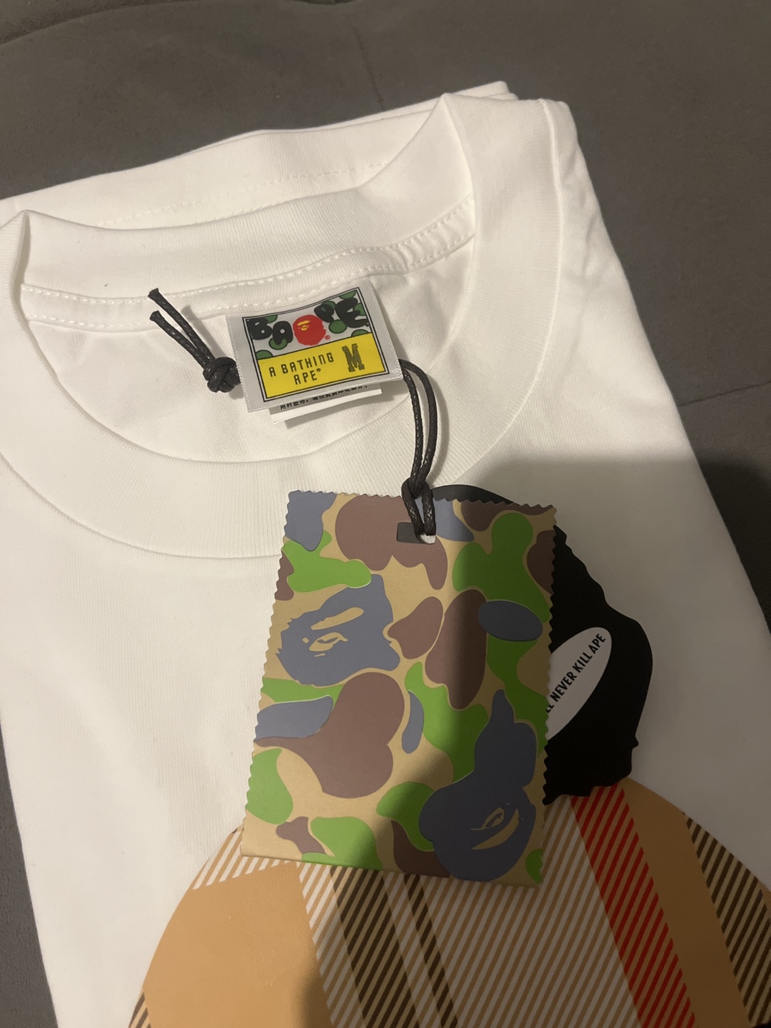Bape X Burberry Tee - photo 2