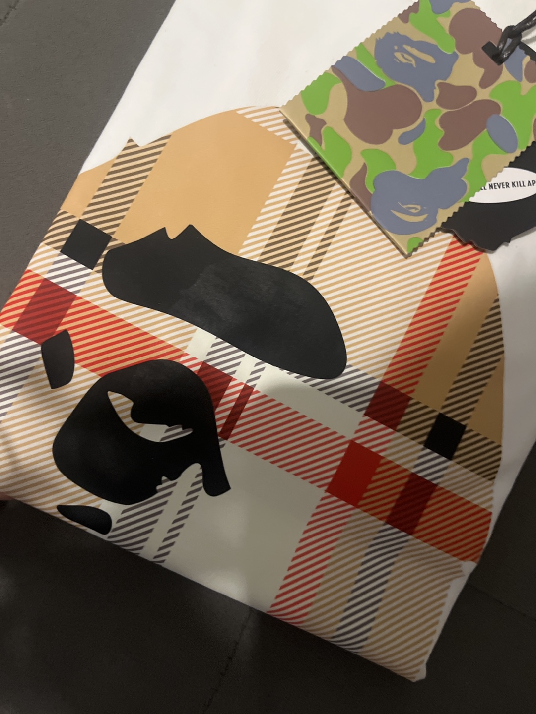 Bape X Burberry Tee - photo 3