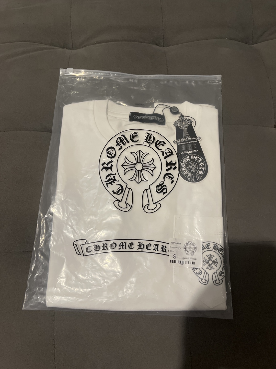 Chrome Hearts T-Shirt White Size S