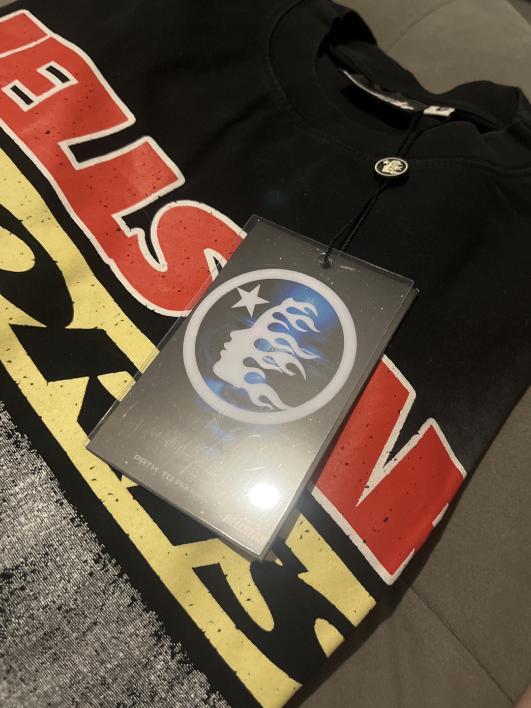 Hellstar Black T-Shirt Size M - photo 2