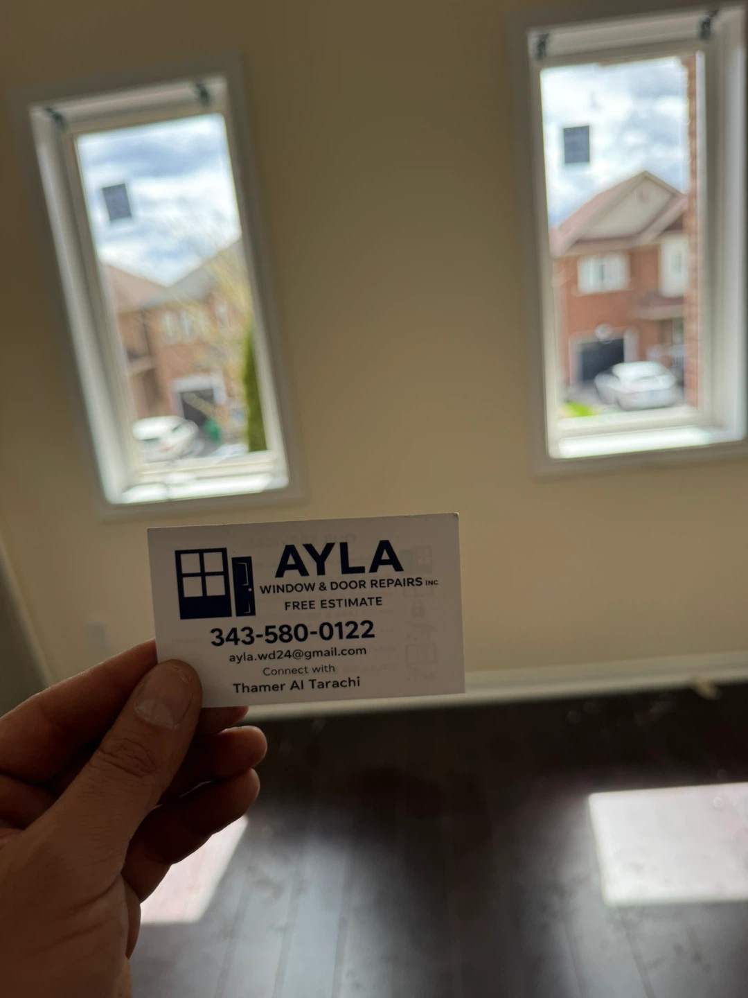 AYLA Window & Door Repairs Inc. Service