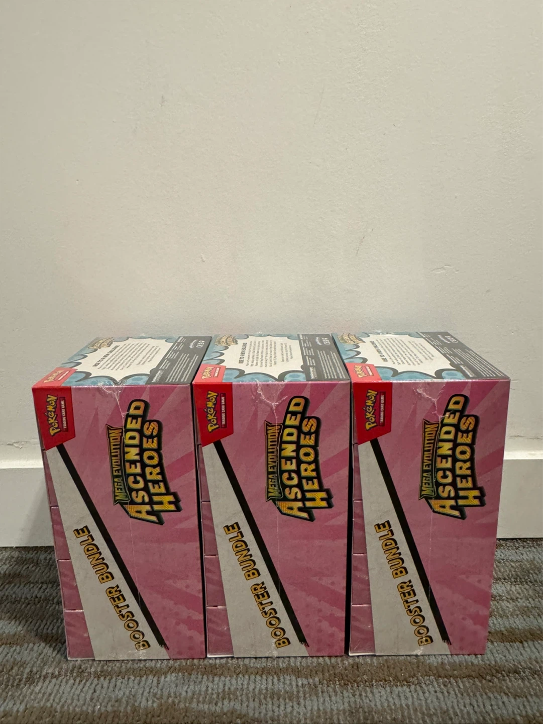 Pokemon ascended heroes booster bundle display - photo 2