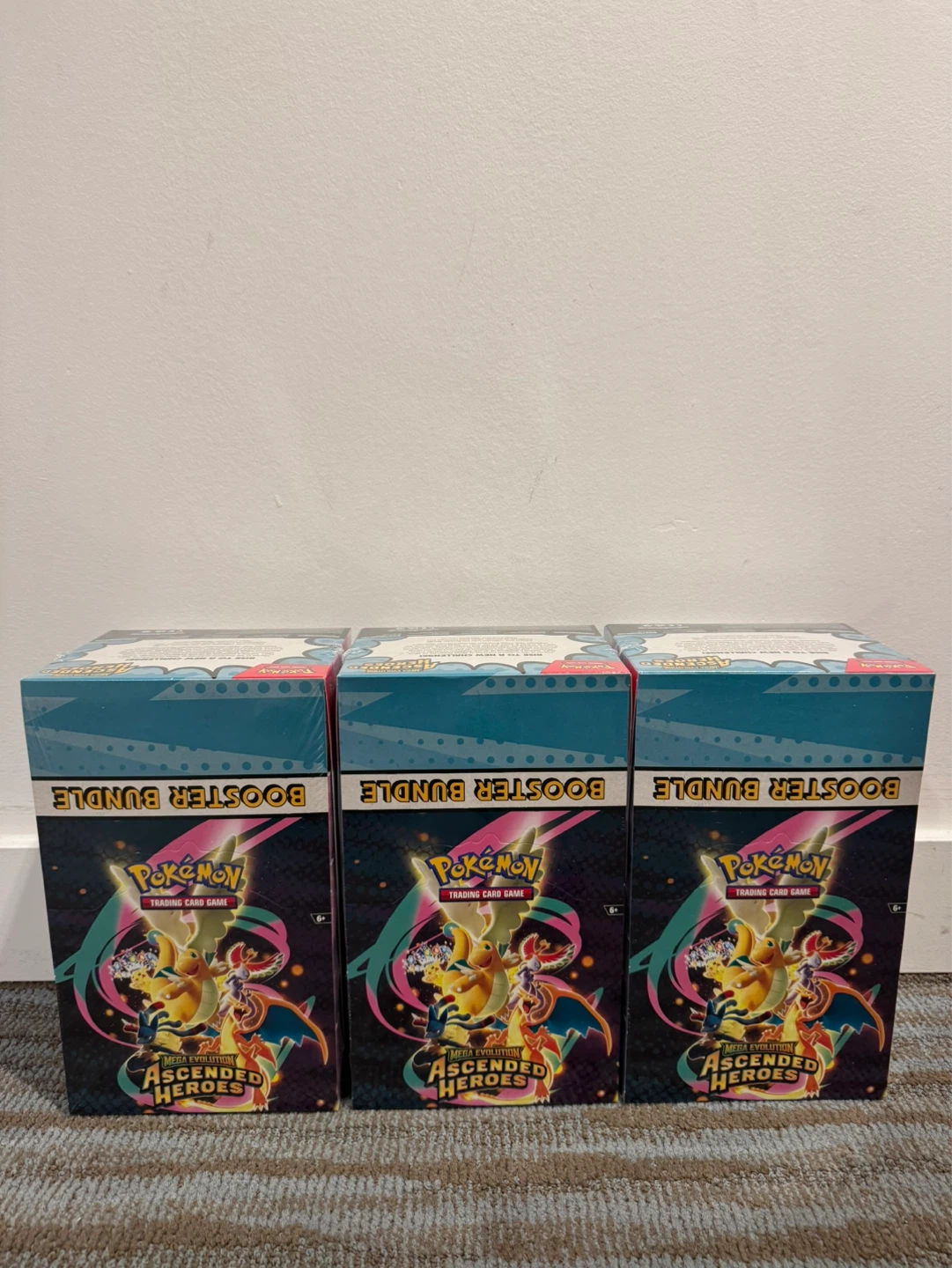 Pokemon ascended heroes booster bundle display