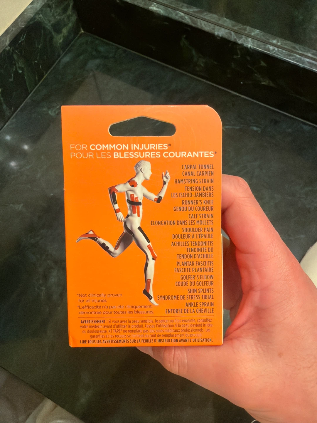 KT Tape PRO Red Synthetic Kinesiology Tape - photo 3