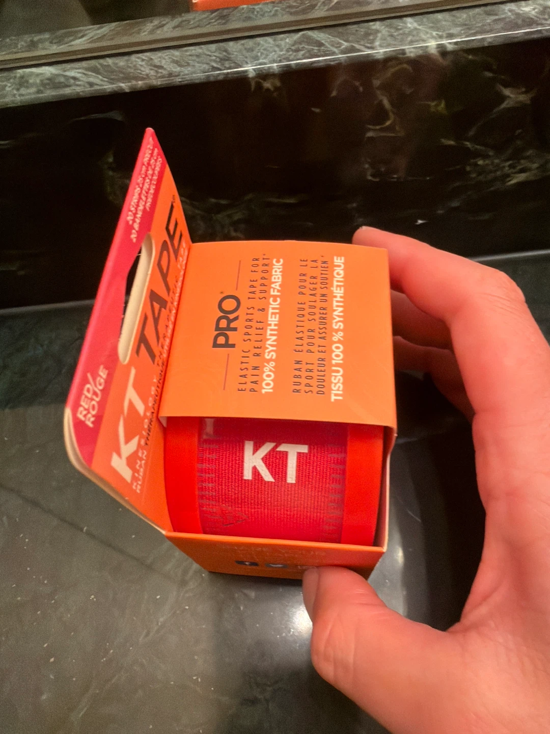 KT Tape PRO Red Synthetic Kinesiology Tape - photo 4