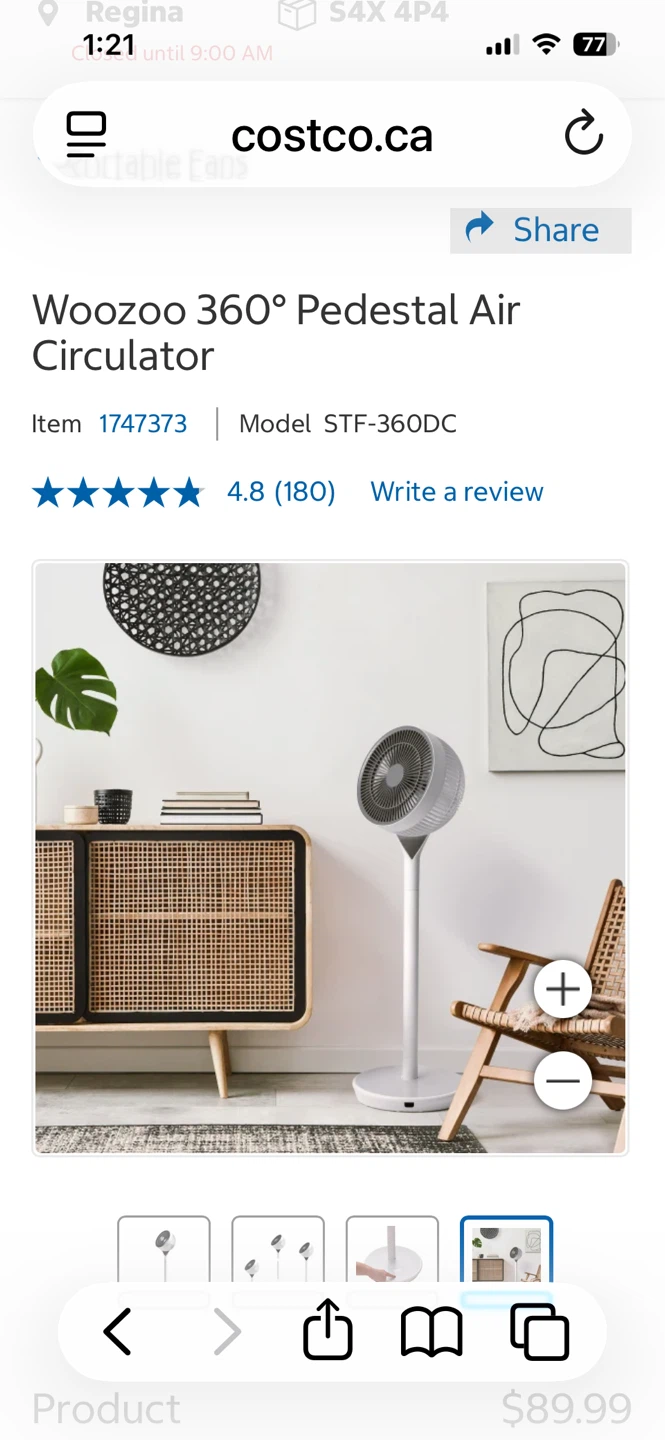 Woozoo FAN! Brand new in the box!
