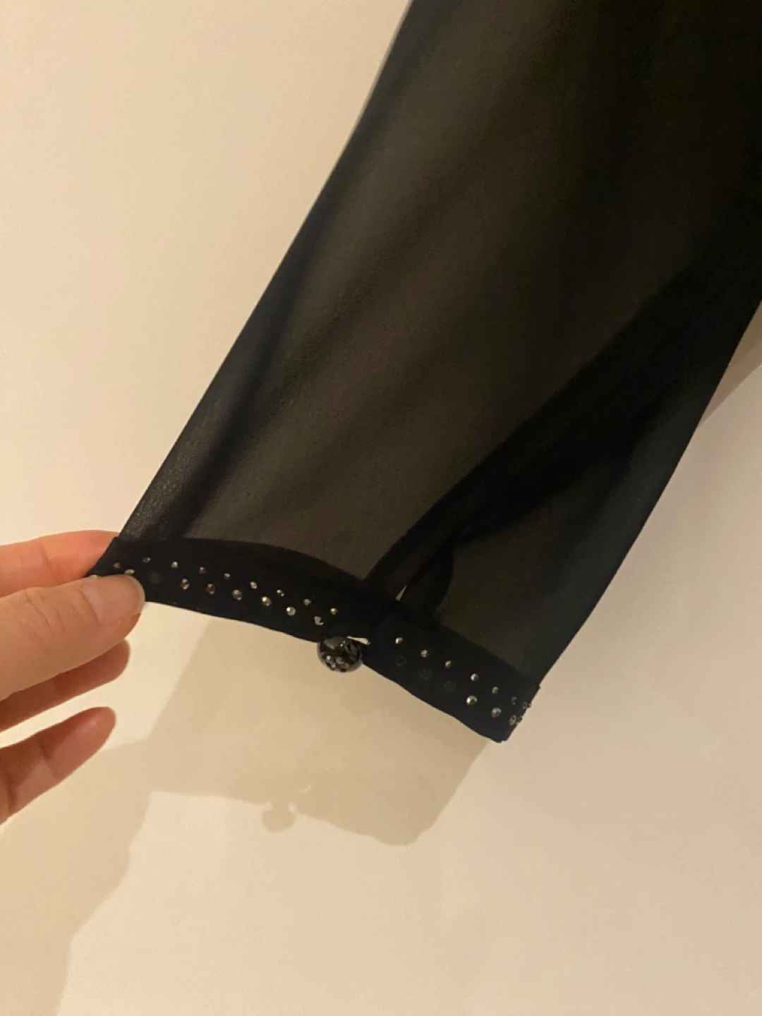 Designer Luciano Choi Black Beaded Dress - photo 4