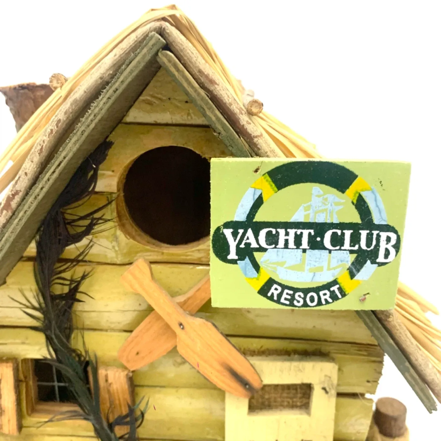 Birdhouse Decorative Bird House Yacht Club Garden Decor - photo 3
