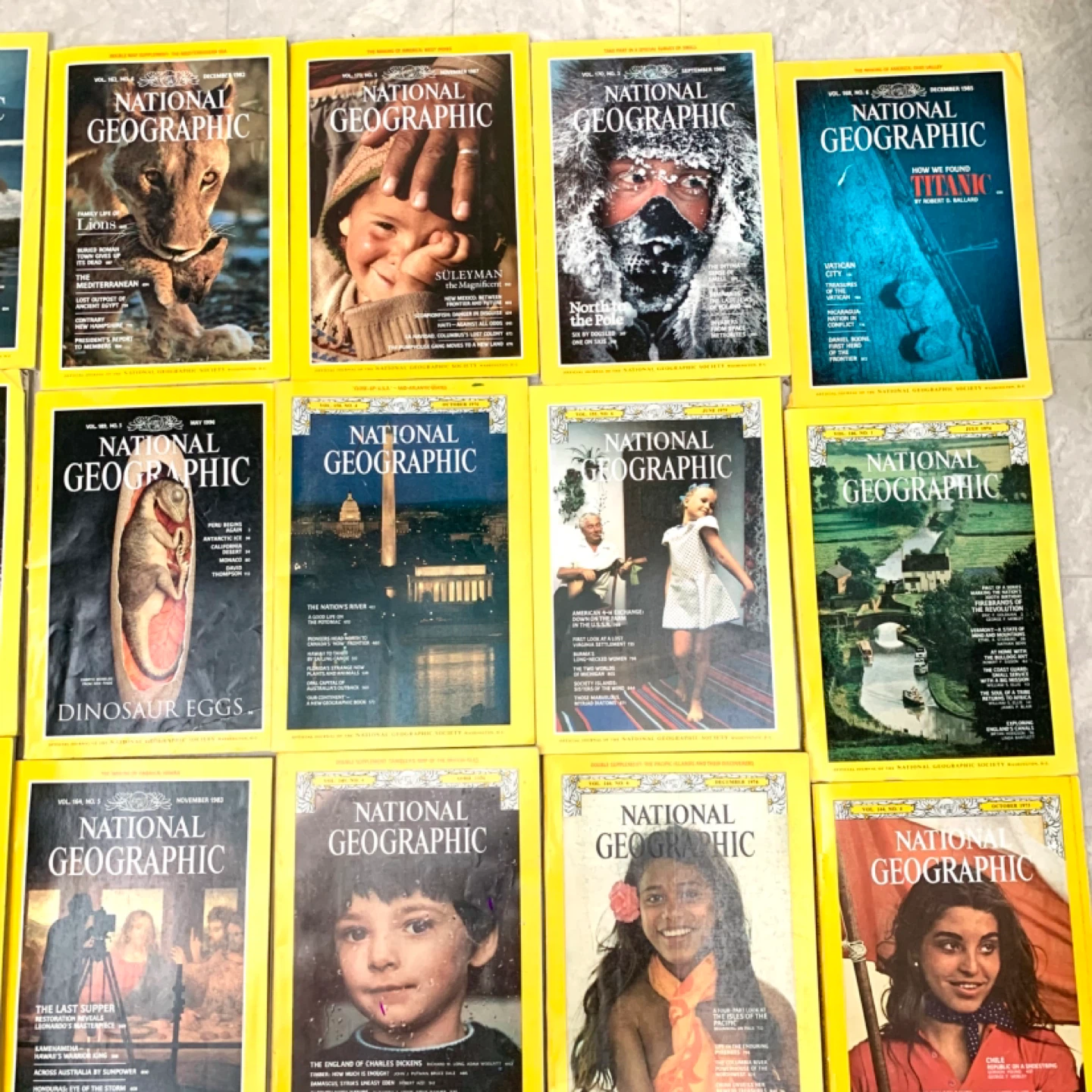 National Geographic Magazines Collection 25 Issues Magazine Lot - photo 3