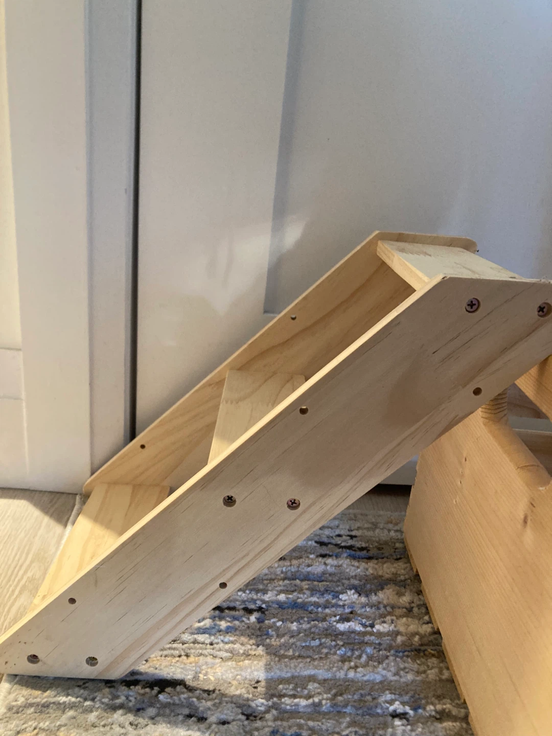 Wooden 3-Step Pet Stairs - photo 2