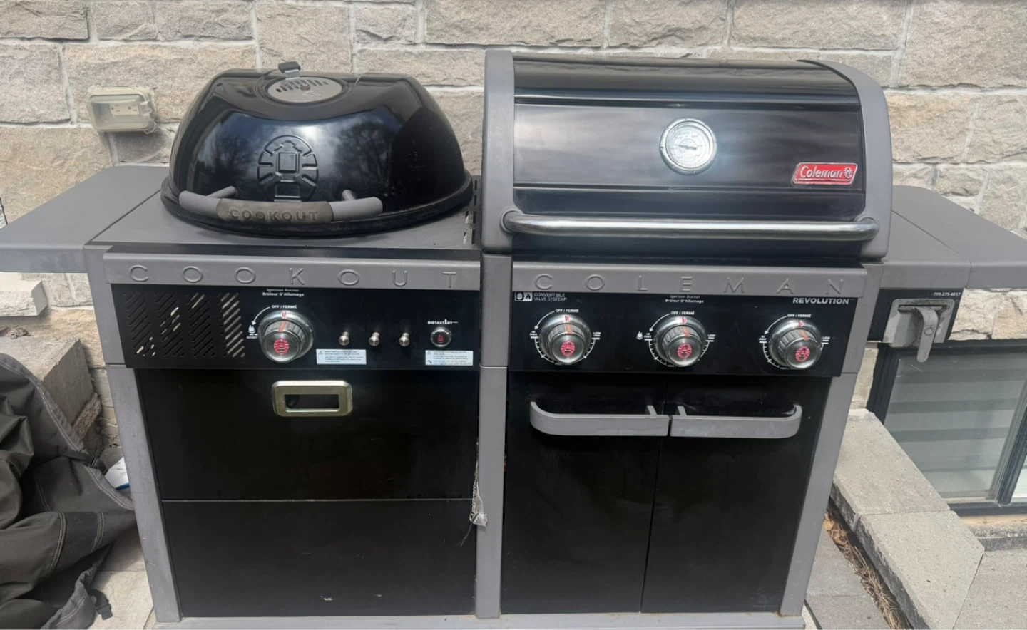 Coleman "Cookout" Revolution Gas Grill with Utensils