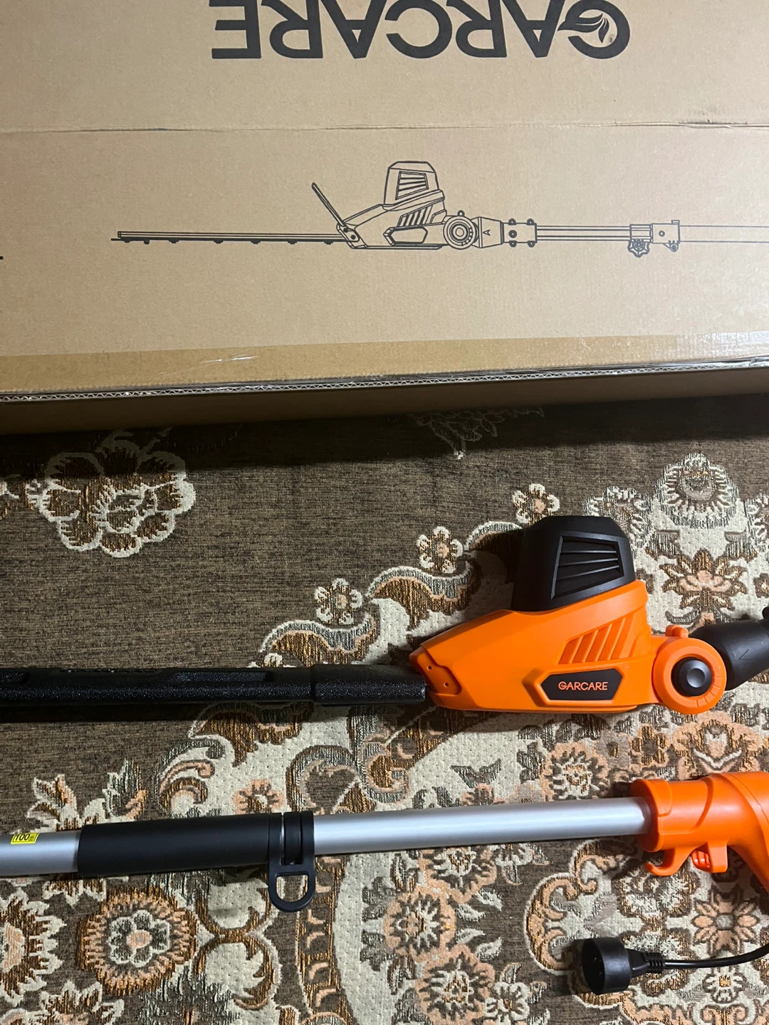 GARCARE Corded Pole Hedge Trimmer - Model GPHT07 - photo 5