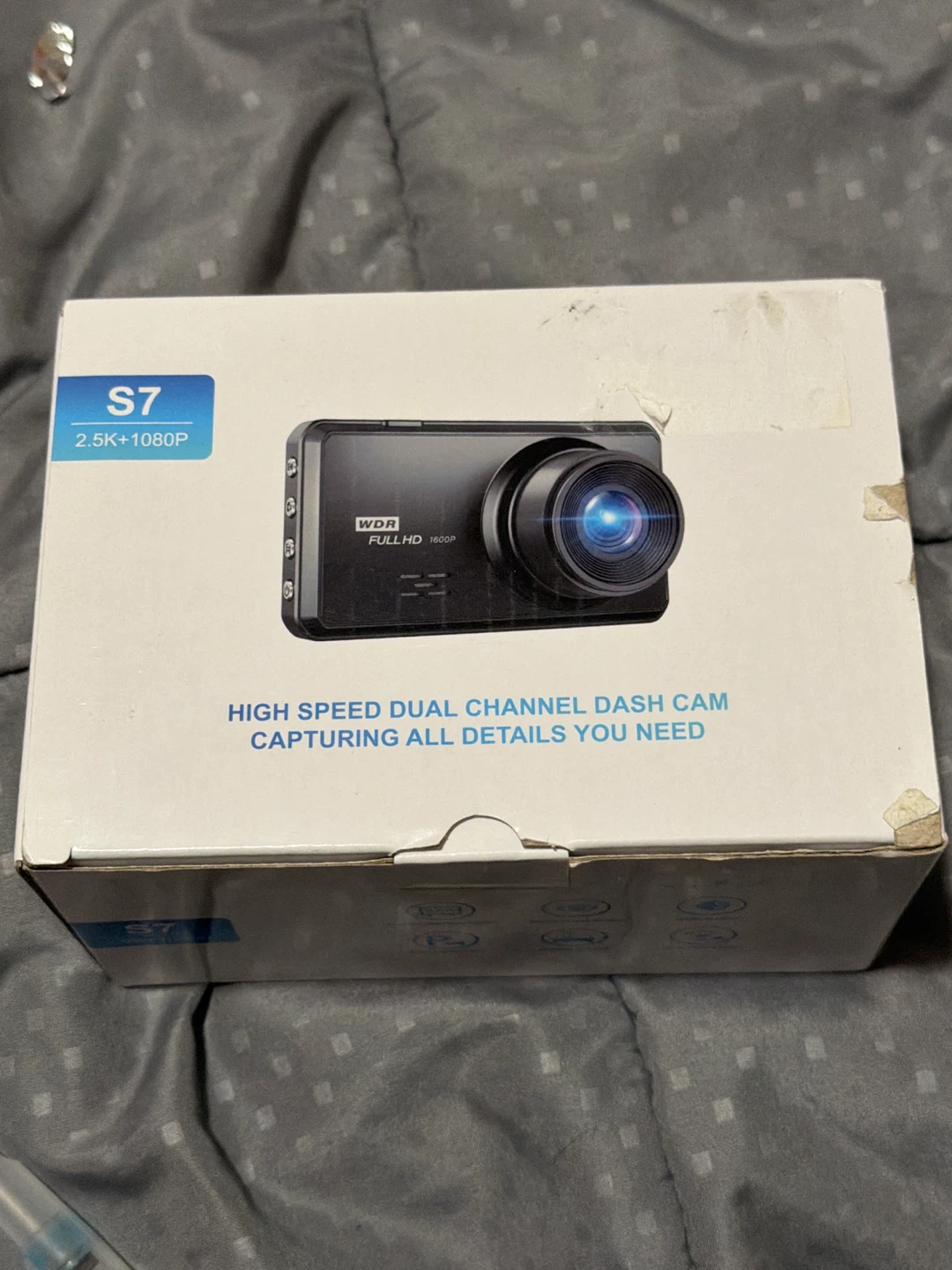S7 High Speed Dual Channel Dash Cam 2.5K+1080P