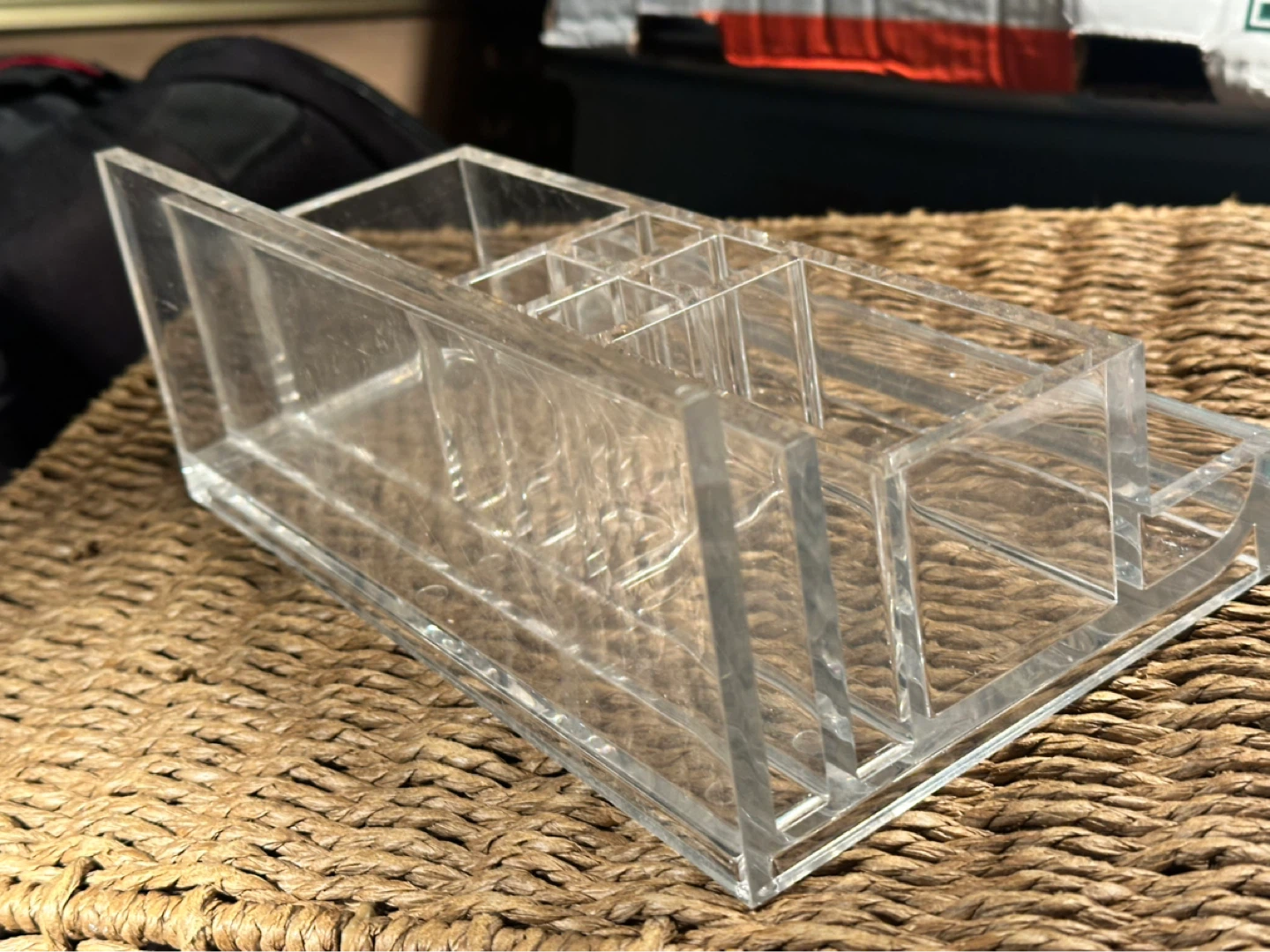 Guzzini Lucite desk organizer designed by Fabio Manlio Ciocca - photo 4