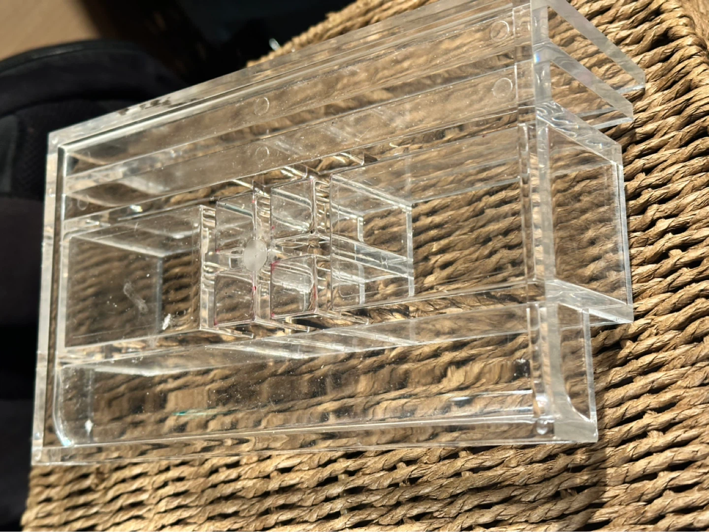 Guzzini Lucite desk organizer designed by Fabio Manlio Ciocca - photo 5