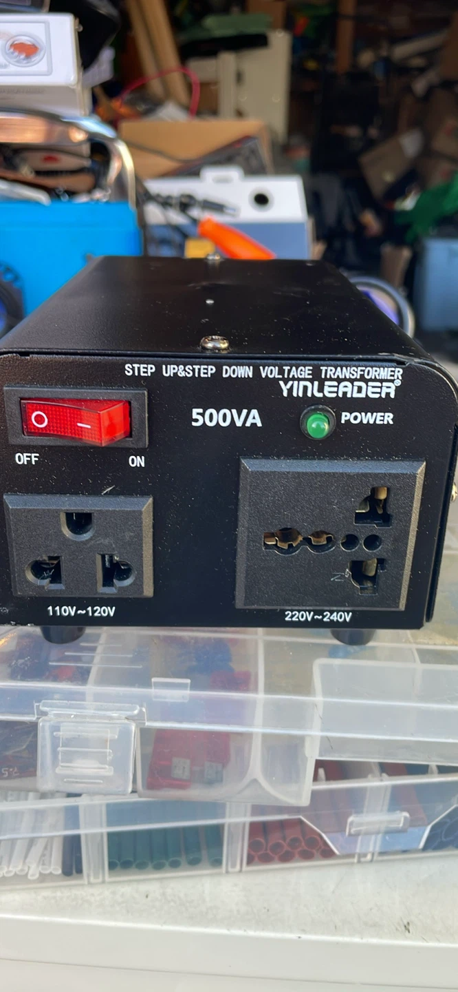 YINLEADER 500VA Step Up/Down Voltage Transformer