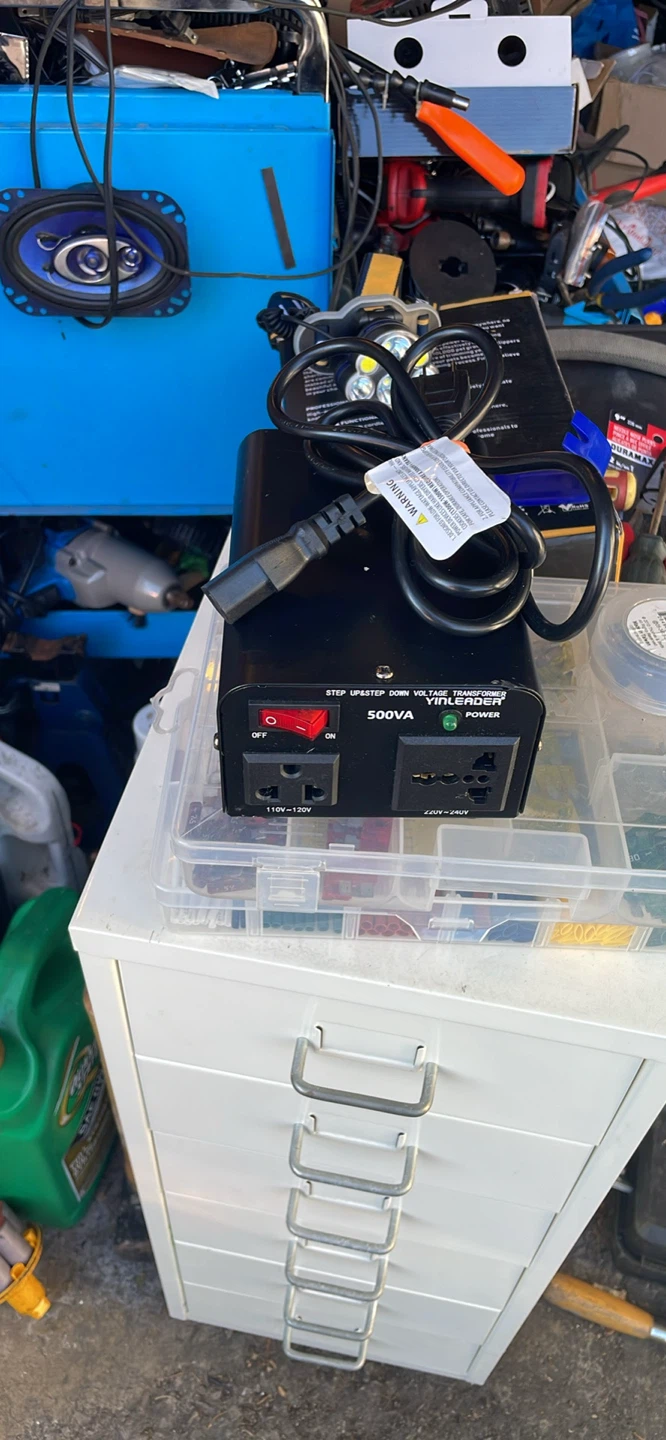 YINLEADER 500VA Step Up/Down Voltage Transformer - photo 2
