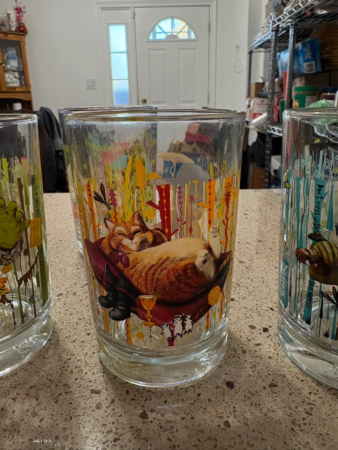 Shrek The Fourth Glasses Set (Set of 4 New) - photo 4