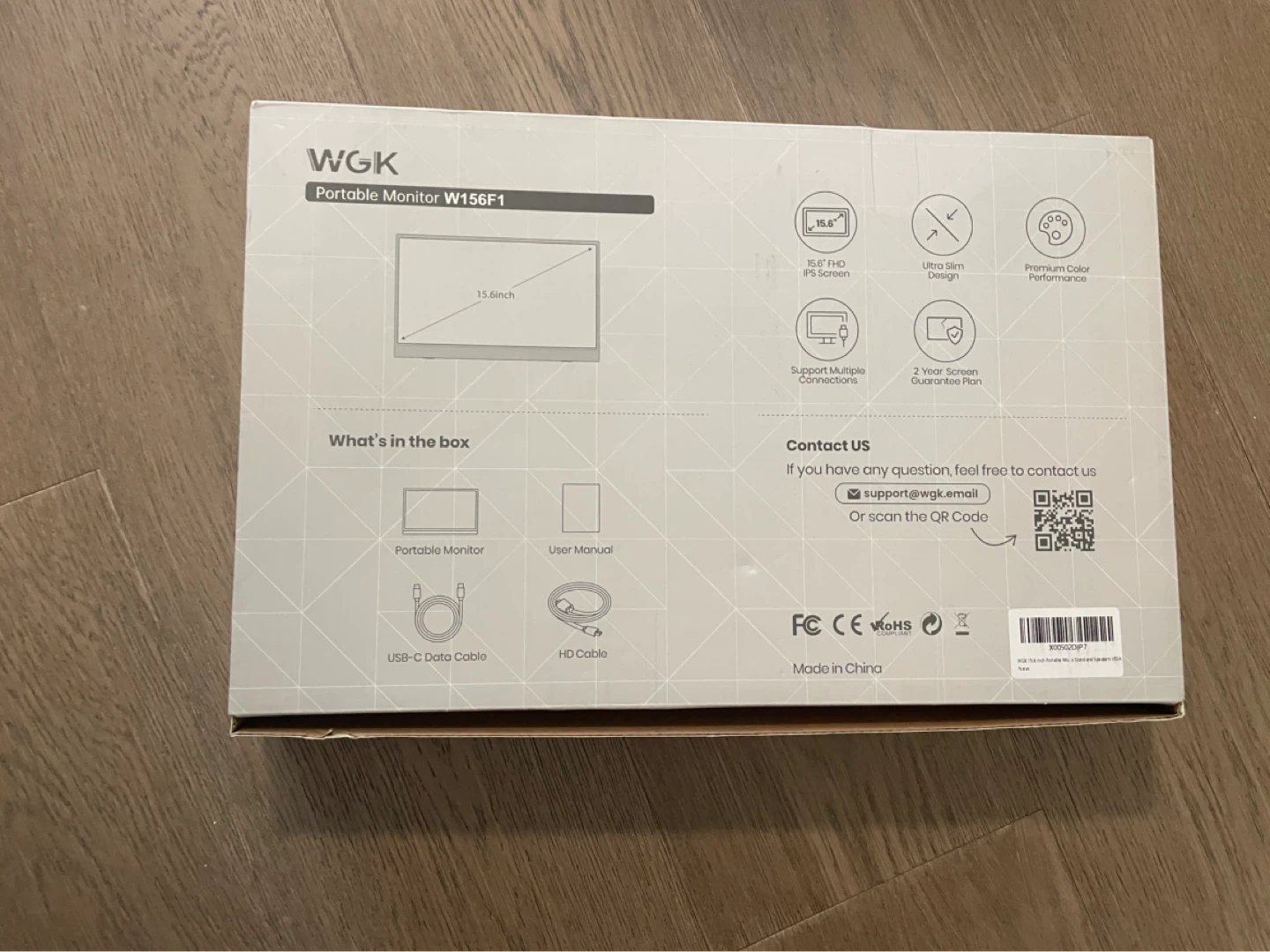 WGK W156F1 15.6" Portable Monitor - photo 3