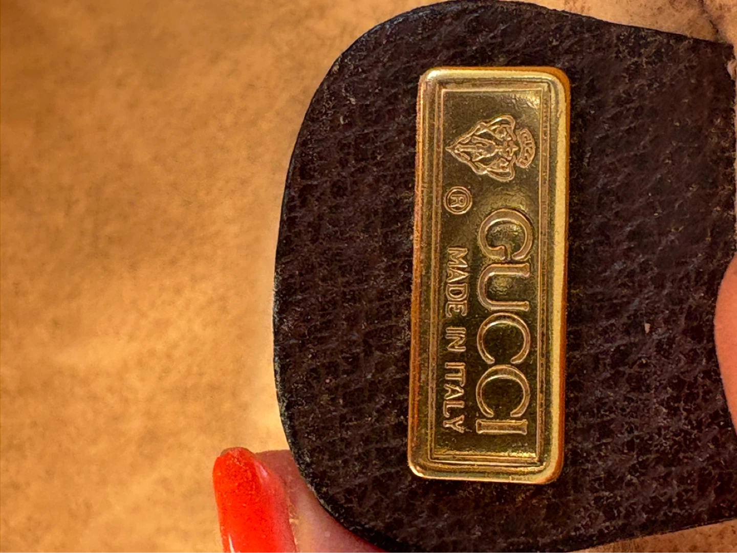 Vintage Gucci Monogram Pouch Bag - photo 3