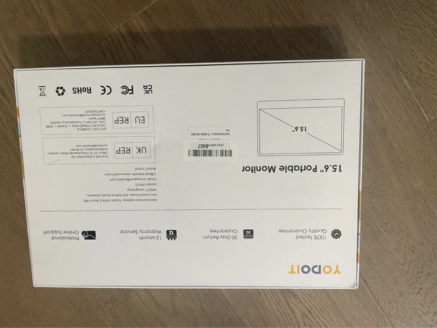 YODOIT 15.6" Portable Monitor - photo 2