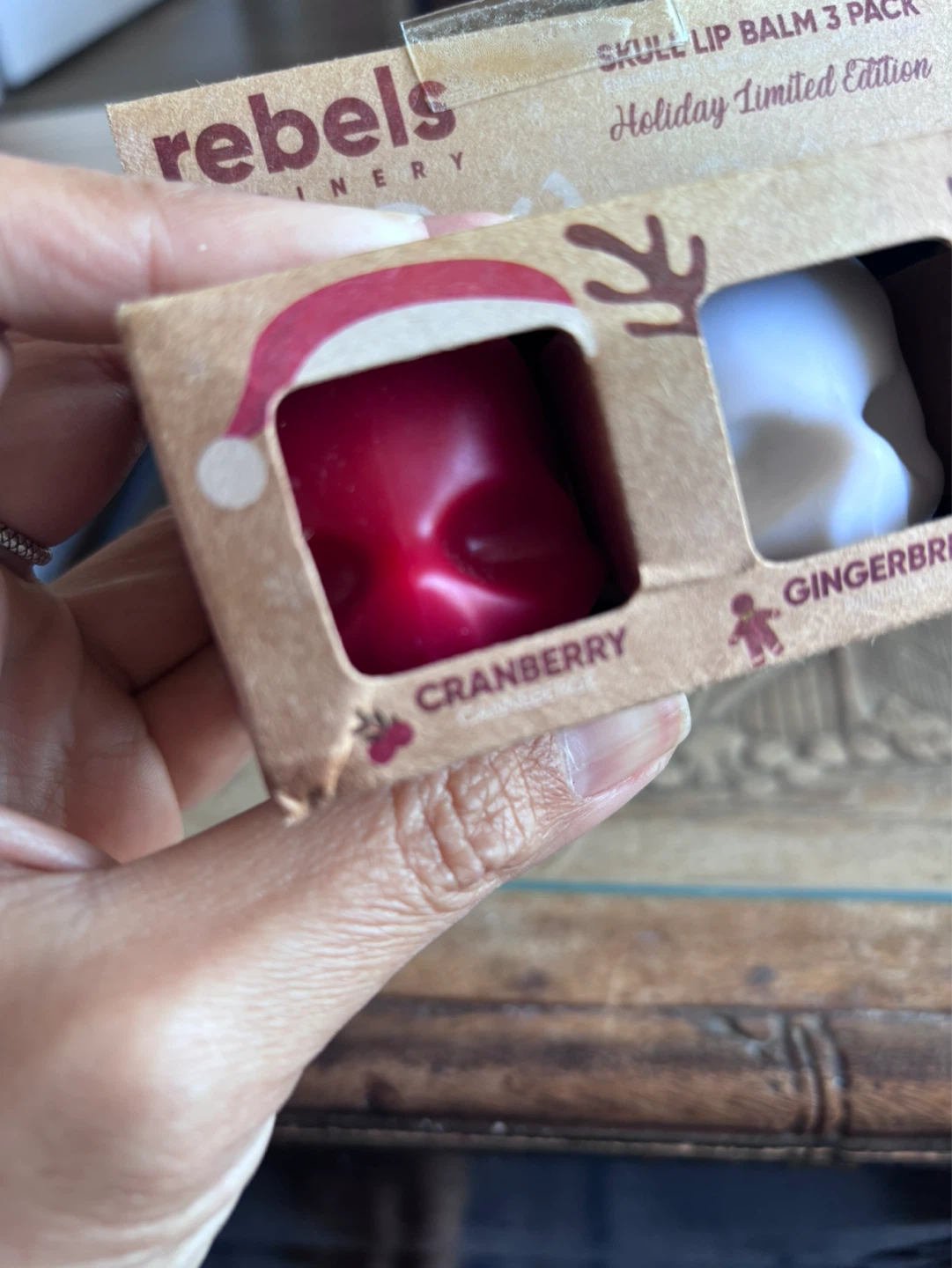 Rebels Refinery Skull Lip Balm 3 Pack Holiday Limited Edition - photo 3