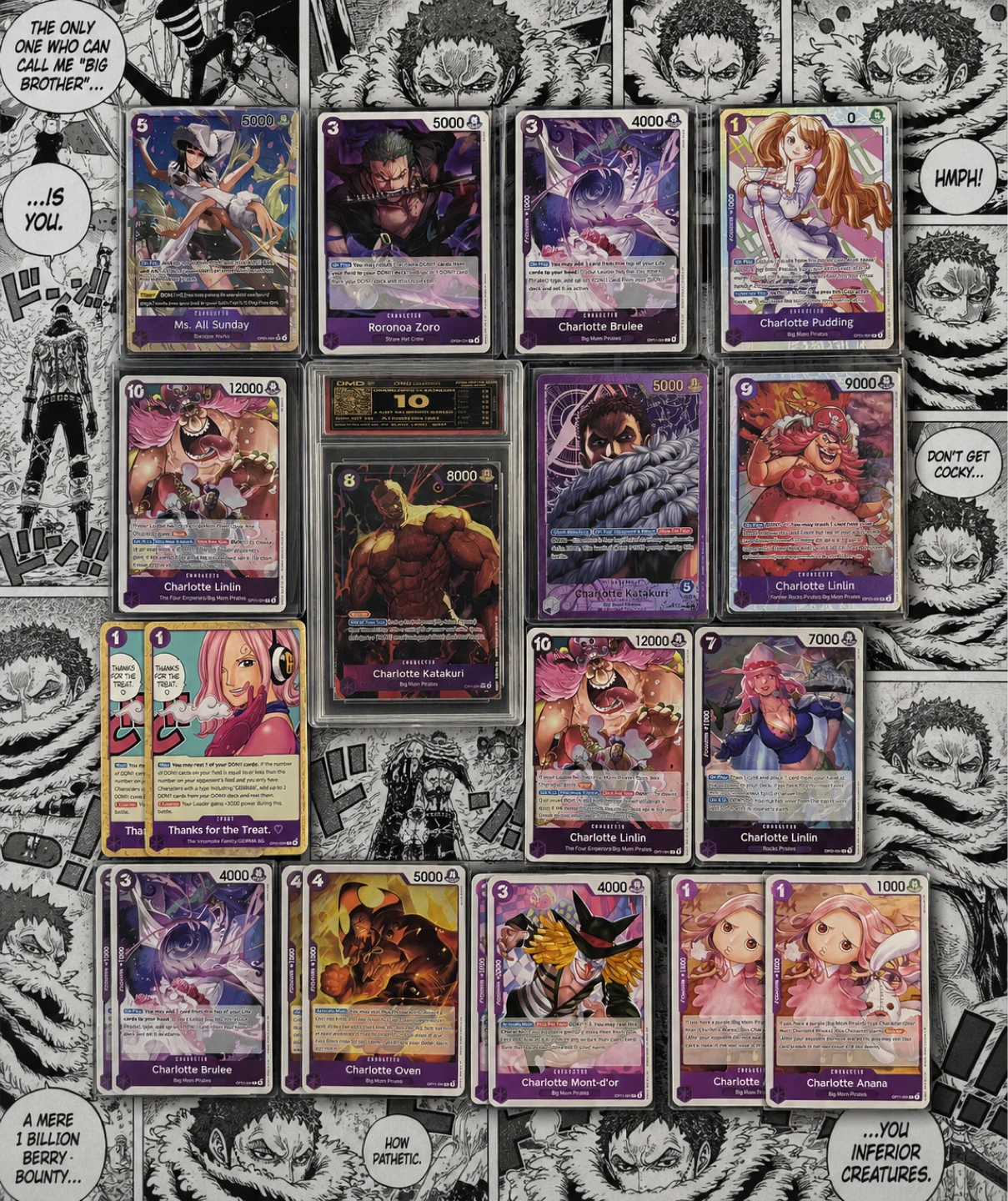ONE PIECE TCG — Charlotte Katakuri / Big Mom Pirates Deck Core - photo 2