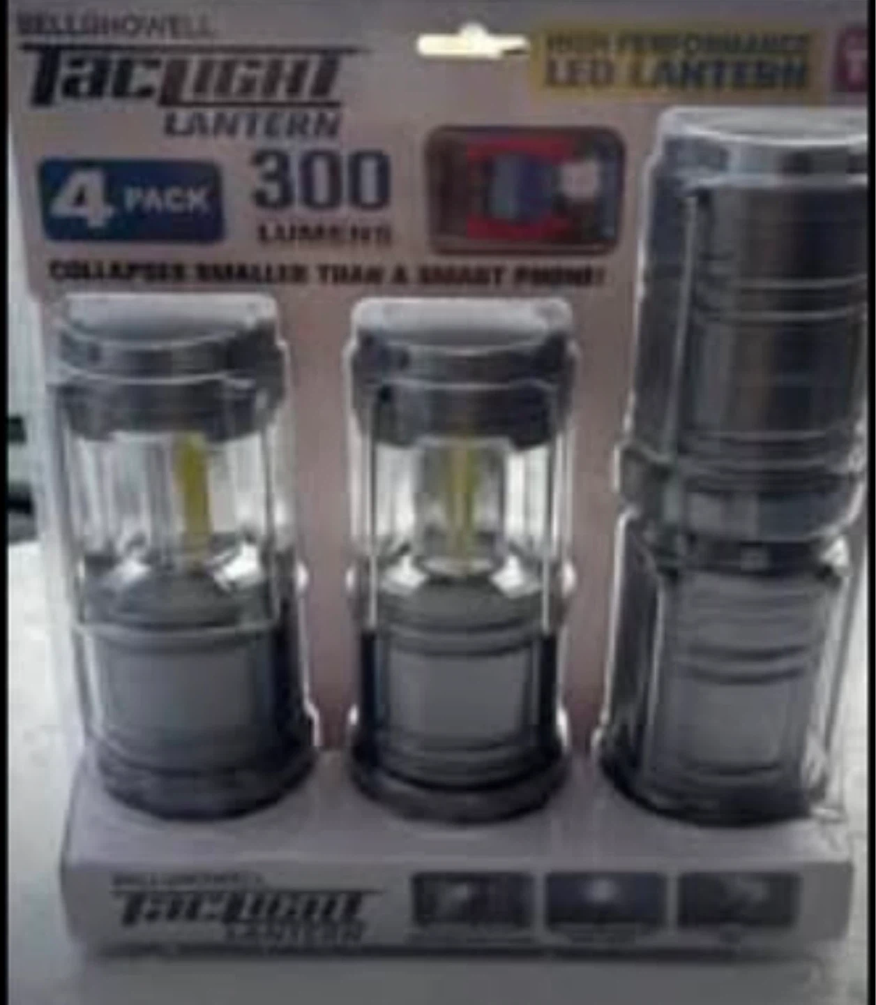 Bell+Howell TacLight Mini Lantern Set of 4 - photo 2