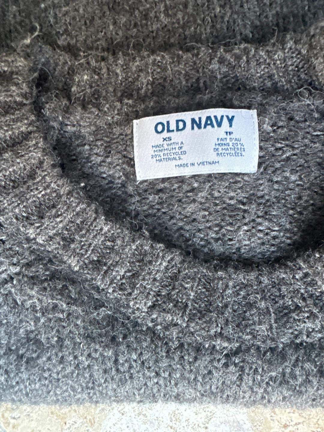 Old Navy Grey Sweater - XS - photo 3