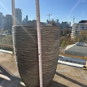 Large Textured Planter Pot